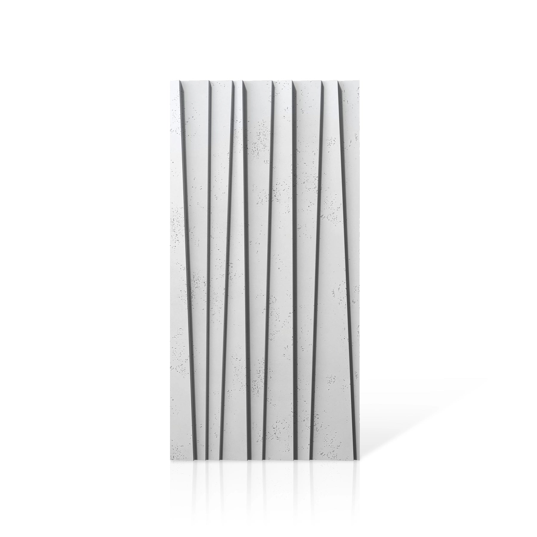 3D Concrete Wall Panels SHUTTERS colour swatch on white background DecorMania.eu